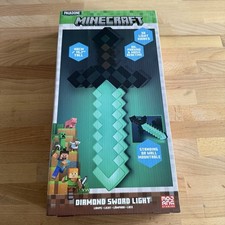 Minecraft Diamond Sword Light Paladone 16" New