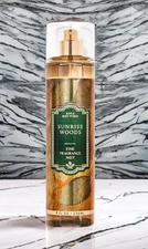 FULL SIZE 8oz- Bath body works Sunrise Woods Fine Fragrance Mist - FAST