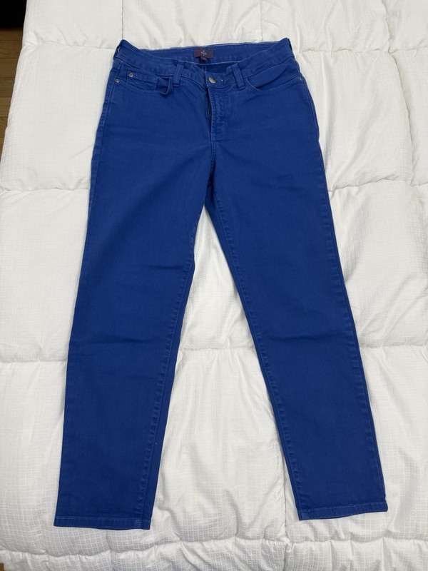 NYDJ Skinny Jeans Women Size 6 Blue Lift Tuck Technology
