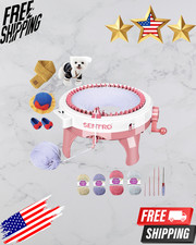 Needles Knitting Machine Smart Circular Loom Row Counter Crochet Weaving