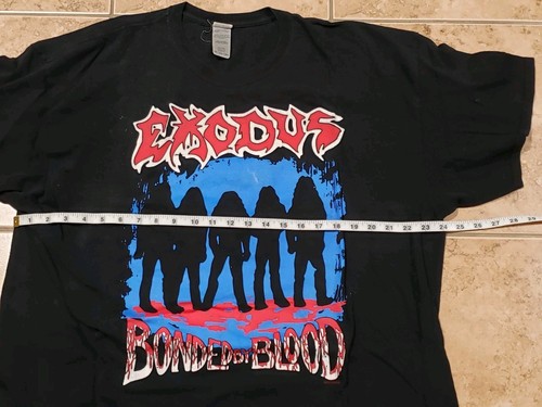 Exodus T Shirt (2XL) bonded by blood 2013 Tee 30 Years Of Blood Good Shape Used - Picture 10 of 18