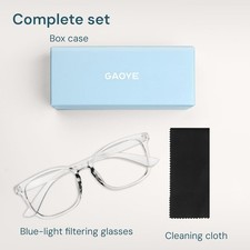 Blue Light Blocking Glasses Anti UV Ray Computer Medium Glasses, Blue Blockers