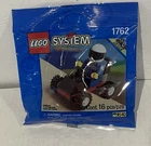 Lego System 1762 Race Car And Driver 16 Piece Brand New Sealed Vintage 1995