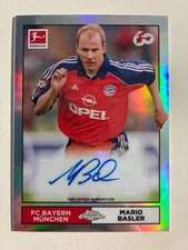 MARIO BASLER  autograph FC Bayern Munchen BUNDESLIGA 2024 topps chrome signed