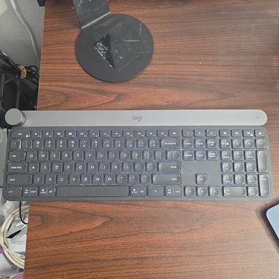Logitech Craft Advanced Keyboard Y-R0064 Bluetooth Illuminating ~ Works