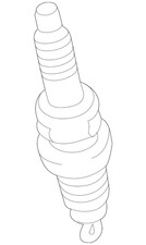 Genuine Toyota Spark Plug 90919-A1008