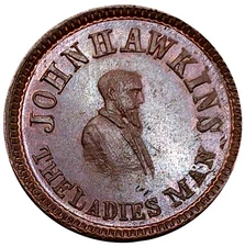 (1860's) Cleveland OH-175-I-1a (R-3) Newburgh House Civil War Token