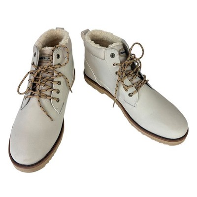 Quiksilver Mission V Leather Lace-Up Winter Boots Sherpa Lined Size 13