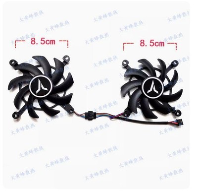 New Graphics Card Fan For YESTON RTX3050 3060 3060ti LHR 8GB GAEA Earth God