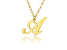Initial A NECKLACE