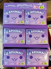 Case Lot of 6 New Sealed Aphmau MeeMeows Mystery Plush Cat Litter 5 W/Display