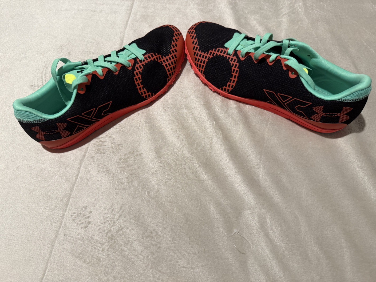 Under Armour Brigade XC 2 Track Spikes Men's Size 13 Women’s 14.5 New With Bag thumbnail 4