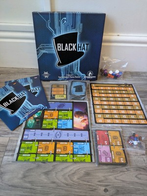 Black Hat Strategie Brett Kartenspiel ein Hacker-Thema Trick-Taking Brettspiel 