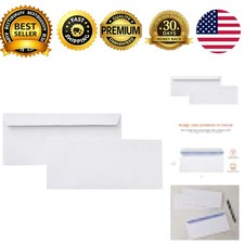Security Tinted Self Seal Business Envelopes White 500 Pack Documents Privacy