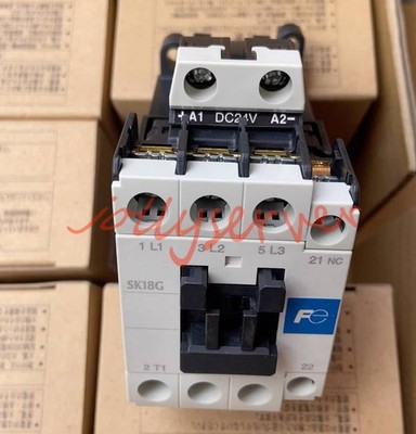 One Fuji Dc contactor SK18G-E01 DC24V New