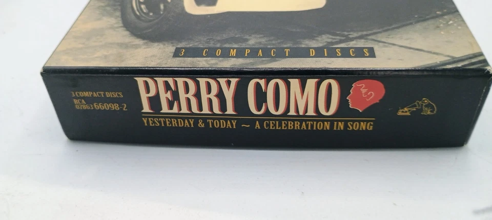 Perry Como Yesterday & Today A Celebration In Song-RCA Music-3 Cassette-NEW-RARE Foto 2 de 4