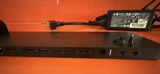 HP 2013 ULTRASLIM DOCKING STATION D9Y19AV ABA WITH HP GENUINE 65W AC ADAPTER