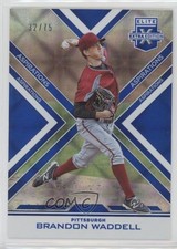 2016 Panini Elite Extra Edition Aspirations Blue 32/75 Brandon Waddell #17 0f8
