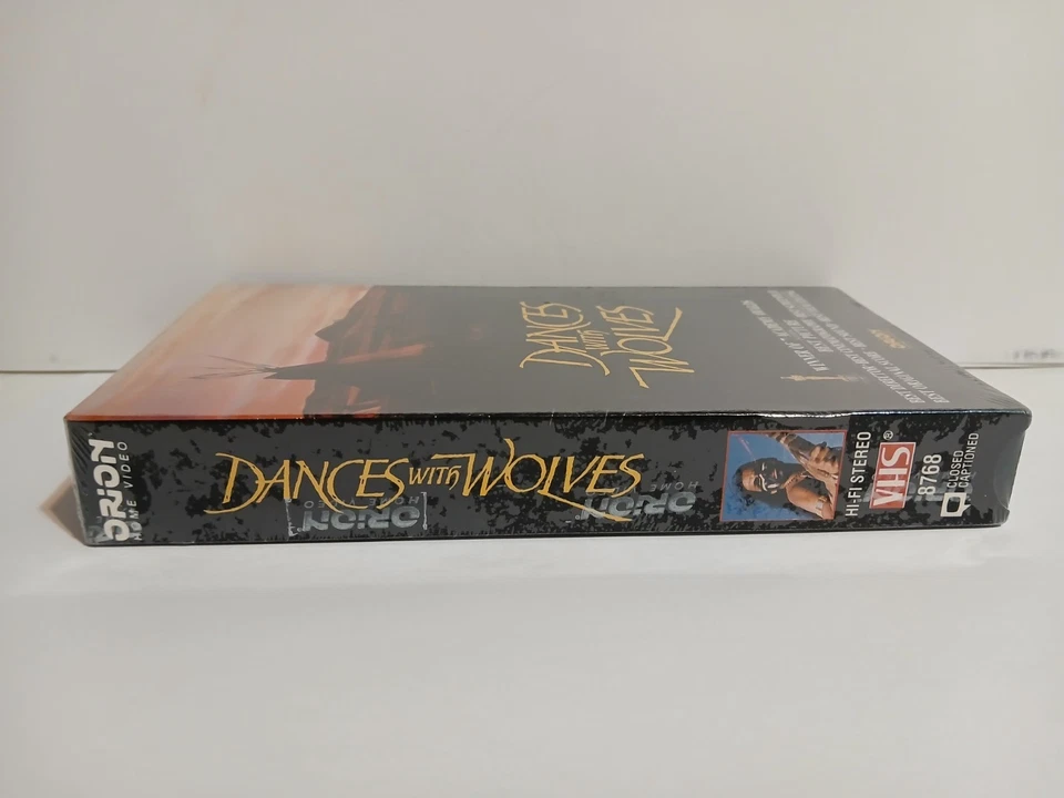 Dances with Wolves (VHS, 1993) Brand New Sealed Kevin Costner Foto 3 de 4