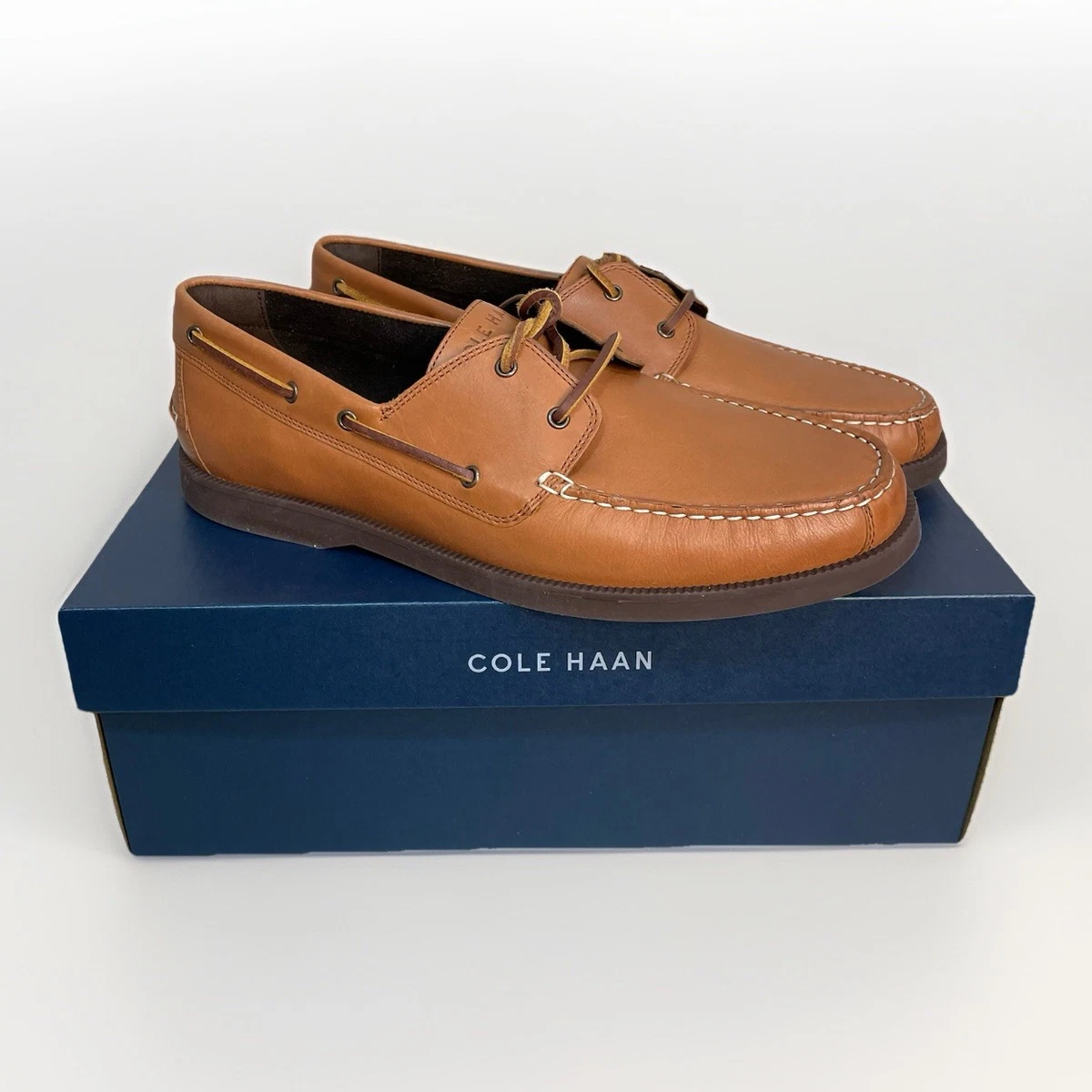 Cole Haan Boat Shoe Brown Casual Shoes for Men for sale | eBay display picture 1