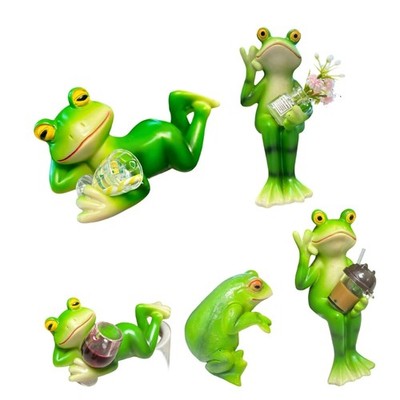 Practical Small Animal Figure Handcrafted Resin Artswork Suitable for Workspaces
