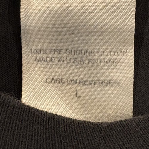 VTG Harley Davidson Shirt Men L Pinup Dog Wing Log Cabin Appalachia Black KY USA - Picture 6 of 14