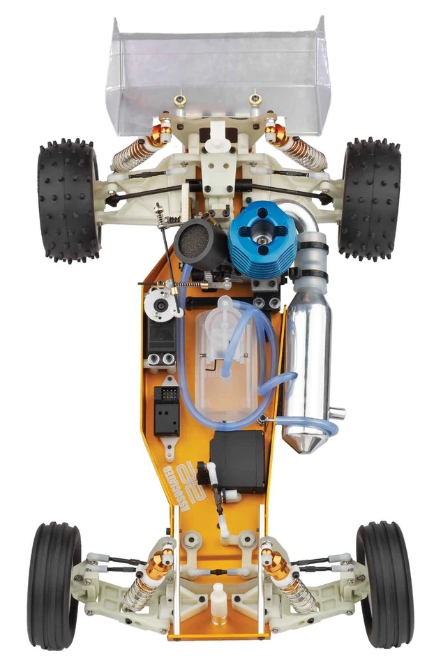 Team Associated RC10G  1/10 2WD Off-Road Nitro Buggy Kit (Gold Edition) ASC6047 - Image 4 of 4