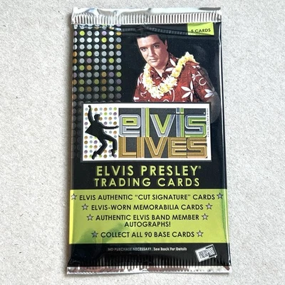 Elvis lives (2006) Trading Cards Booster Cut Signature mögliche echte Autogramm?