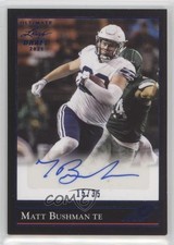 2021 Leaf Ultimate Draft 1992 Black Gold Navy 15/35 Matt Bushman Auto n1u
