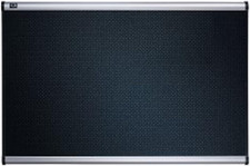 Bulletin Board, 3' X 2', Embossed, Hi-Density Foam, Aluminum Frame B343A