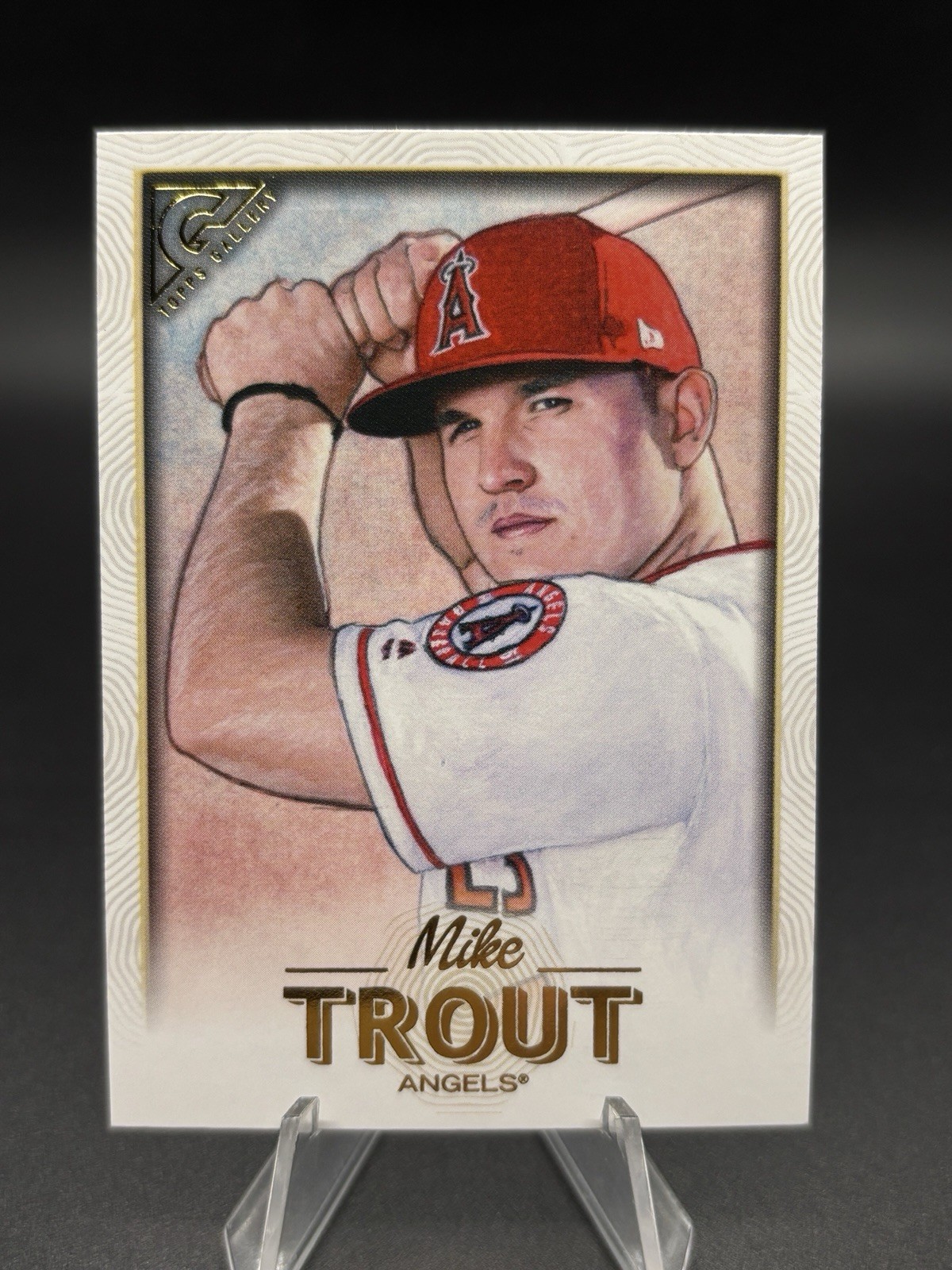 2018 Topps Gallery #100 Mike Trout Los Angeles Angels
