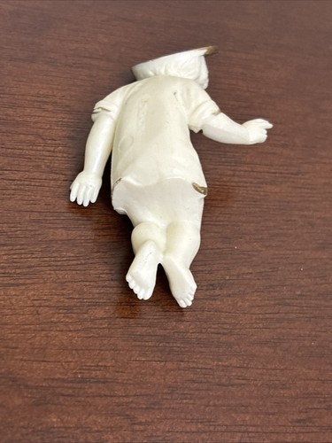Vintage Nativity baby Jesus plastic 2" Hong Kong 1962 Replacement Original Box - Picture 7 of 7