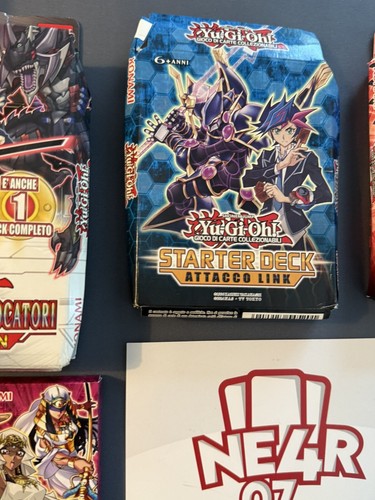 Yu Gi Oh Lotto 4 structure deck starter mazzo In Italiano Yugioh Semi Vintage - Photo 3 sur 9