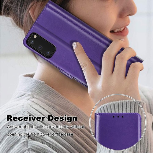 For Samsung Galaxy S20 FE 5G Case Shockproof Leather Wallet Cover / Accessories - Photo 6 sur 24