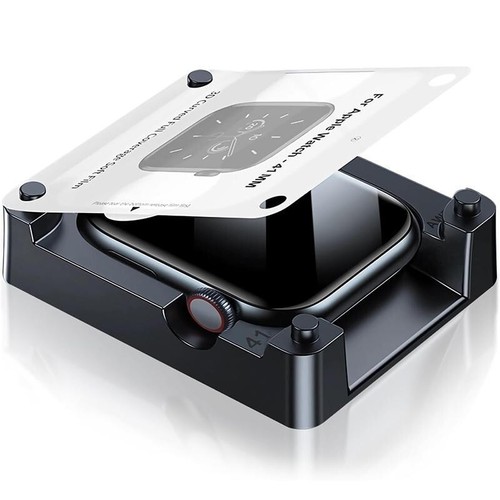 Protector de pantalla de hidrogel con localizador Apple Watch Series 6/5/4/SE - Zdjęcie 10 z 10