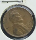 1949 D Lincoln Wheat Penny 1c Denver Mint Cent ERROR ON YEAR "9" is partial
