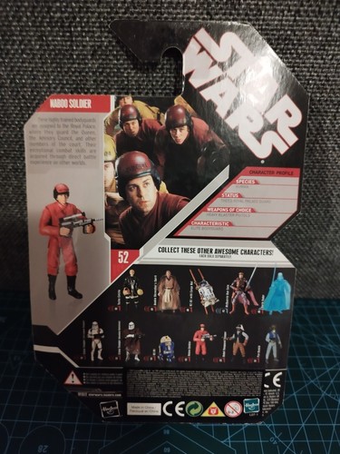 Star Wars 30th Anniversary Naboo Soldier TAC Hasbro TPM MOC - Bild 2 von 3