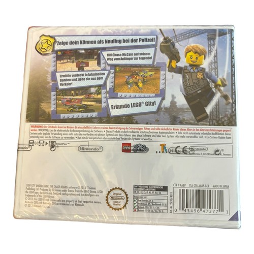 Nintendo 3DS Spiel Lego City Undercover The Chase Begins Neu & Sealed - Imagen 2 de 2