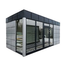 Bürocontainer Container Verkaufsraum Pavillon Imbiss TinyHouse 6 x 3m 16,2 qm