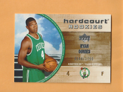 #ad Ryan Gomes Boston Celtics 2005 06 Upper Deck Hardcourt 1750 Providence Friar 2F $2.88