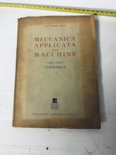 Meccanica Applicata Alle Macchine Parte Prima Casa Editrice Ambrosiana