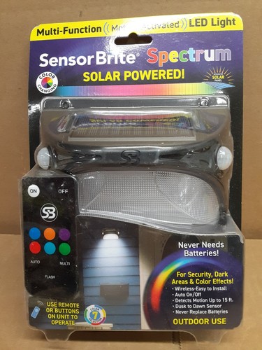 Sensor Brite Multi-Fuction Motion Activated LED Light SBSP-PKG-01-0124-300