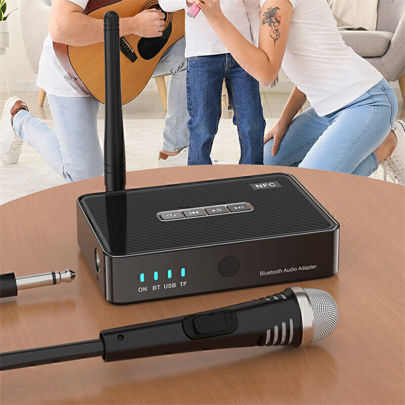 Rechargeable M3 Bluetooth 5.1 Infrared Wireless Audio Adapter with Remote