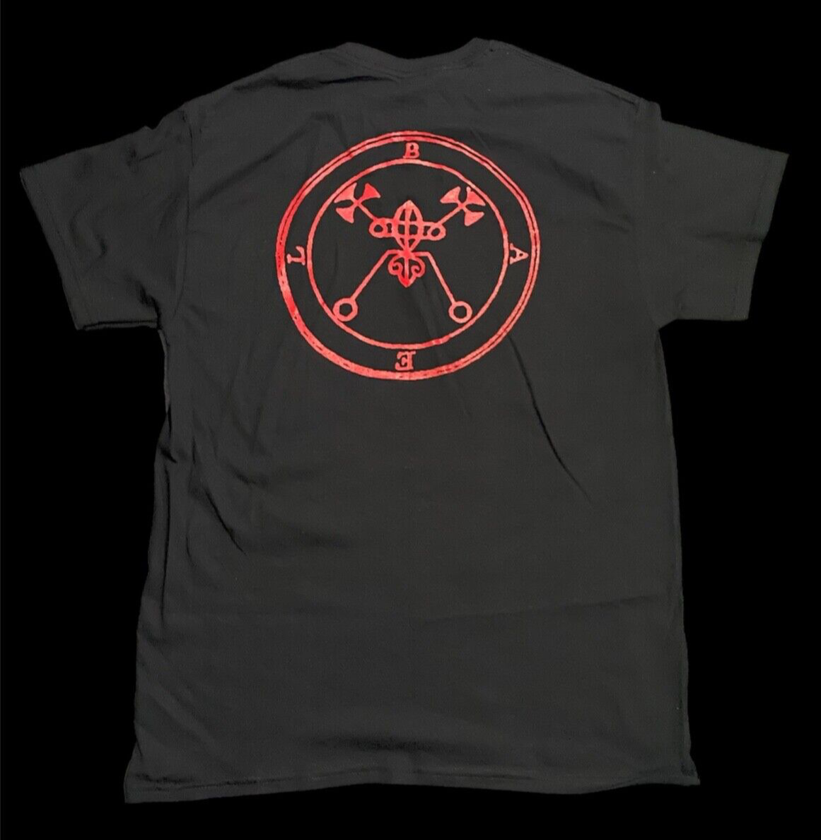 T shirt Bael piccola a 2 extra large taglie sigillo occulto demoni Goetia Salomon