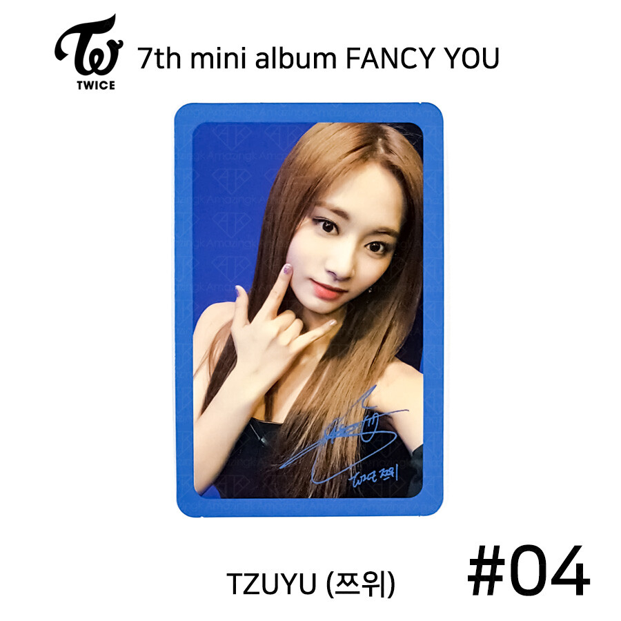 TWICE 7th mini album FANCY YOU Official Photocard TZUYU KPOP