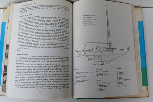 LE YACHTING VOILE ET MOTEUR LAROUSSE1965 420-FLYING DUTCHMAN 23X17 cm BE - Picture 9 of 11