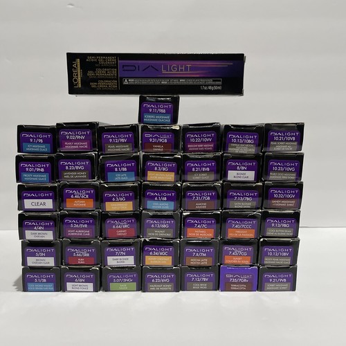 L'Oreal Dia Light Acidic Demi Permanent Gel-Creme Cream Hair Color 1.7 oz (Pick - Picture 7 of 12