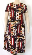 Jostar, Travel Knit Dress, long A-Line, S/S, Stretchy NO-IRON poly/span. 186