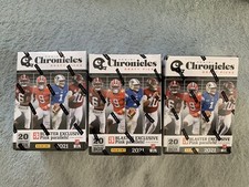 2021 Panini Chronicles NFL Draft Picks Football Blaster Box NEW SEALED X3 Lot