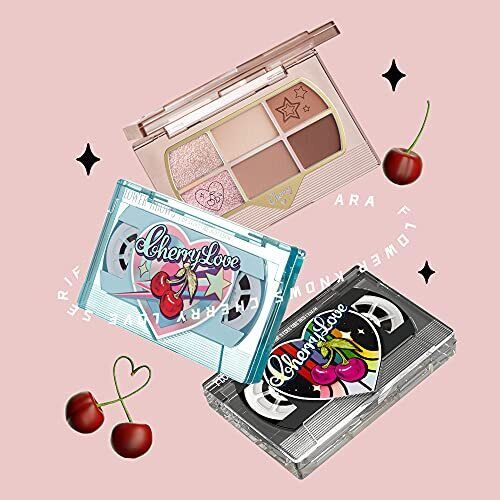 Flower Knows Cherry Love Retro magnetische Lidschattenpalette (03RockBaby) - Bild 4 von 5